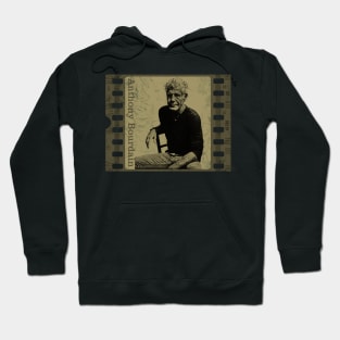 Bourdain-Vintage Film Strip Concept Hoodie